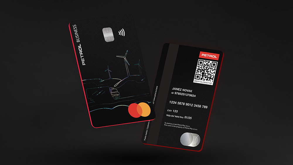 Petrol Business — black corporate card