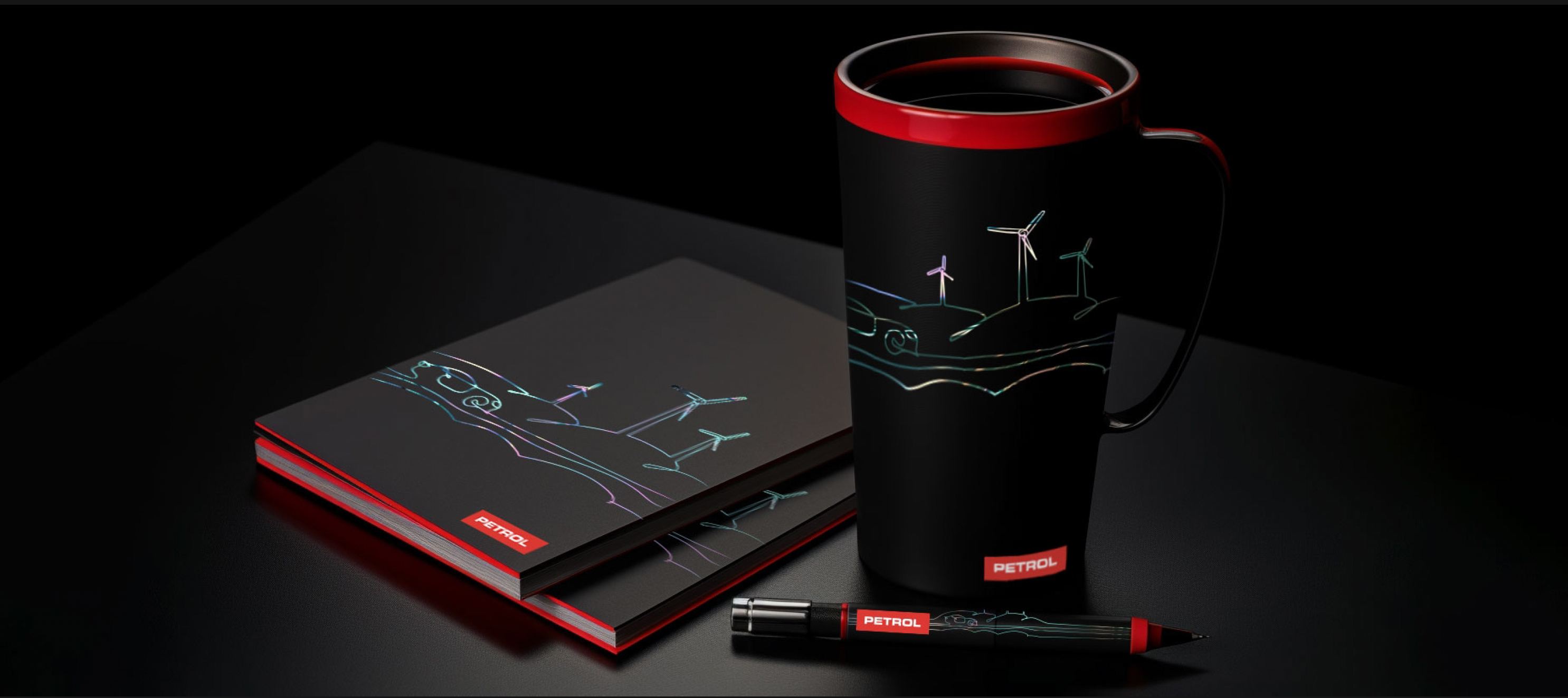 Petrol — stationery and brand collateral